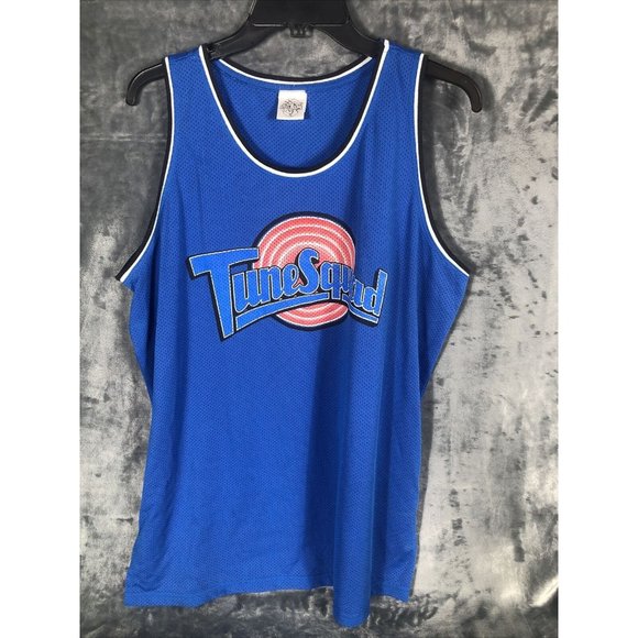 Tank Other - Looney Tunes Space Jam Tune Squad Bugs Blue Tank Top Men’s Size Extra Large